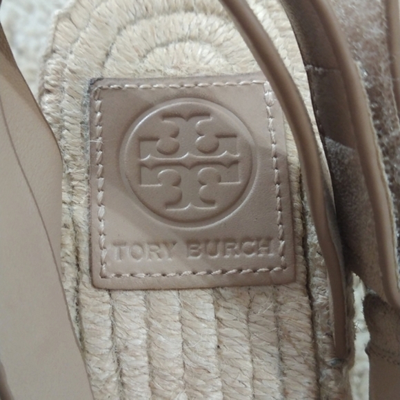 Tory Burch Bima II Suede Espadrille Sandals - Picture 7 of 13